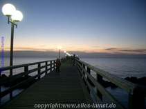 Die Seebrcke Ostseebad Wustrow - Fischland Dar an der Ostsee